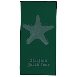 Tone on Tone Stock Art Towel - Starfish