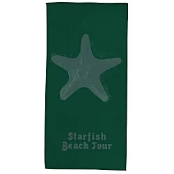Tone on Tone Stock Art Towel - Starfish