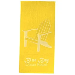 Tone on Tone Stock Art Towel - Find Your Bliss