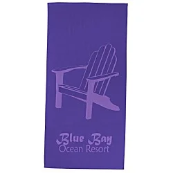 Tone on Tone Stock Art Towel - Find Your Bliss