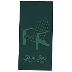 Tone on Tone Stock Art Towel - Find Your Bliss