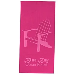 Tone on Tone Stock Art Towel - Find Your Bliss