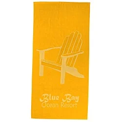 Tone on Tone Stock Art Towel - Find Your Bliss