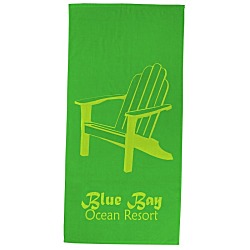 Tone on Tone Stock Art Towel - Find Your Bliss