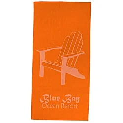 Tone on Tone Stock Art Towel - Find Your Bliss