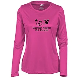 A4 Cooling Performance LS Tee - Ladies' - Screen