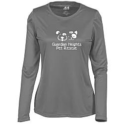 A4 Cooling Performance LS Tee - Ladies' - Screen