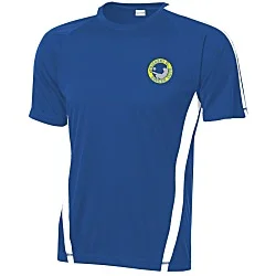 Colorblock Contender Tee - Men's - Embroidered