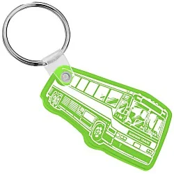 Bus Soft Keychain - Translucent