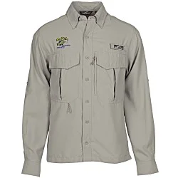 Eddie Bauer LS Moisture Wicking Fishing Shirt