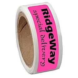 Sticker by the Roll - Rectangle - 7/16" x 1-3/4"