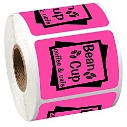 Sticker by the Roll - Rectangle - 1-1/2" x 2"