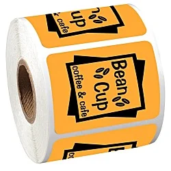 Sticker by the Roll - Rectangle - 1-1/2" x 2"