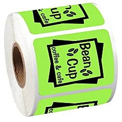 Sticker by the Roll - Rectangle - 1-1/2" x 2"