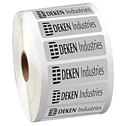 Sticker by the Roll - Rectangle - 3/4" x 2-1/4"