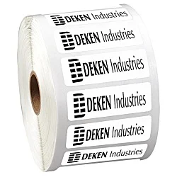 Sticker by the Roll - Rectangle - 3/4" x 2-1/4"