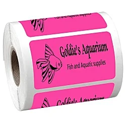 Sticker by the Roll - Rectangle - 1-1/2" x 2-1/2