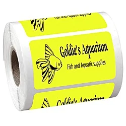 Sticker by the Roll - Rectangle - 1-1/2" x 2-1/2