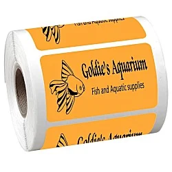 Sticker by the Roll - Rectangle - 1-1/2" x 2-1/2