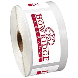 Sticker by the Roll - Rectangle - 1-1/2" x 3"