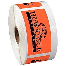 Sticker by the Roll - Rectangle - 1-1/2" x 3"