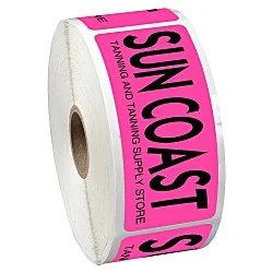 Sticker by the Roll - Rectangle - 1-1/2" x 3-1/2"