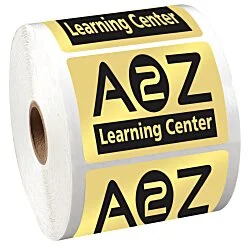 Sticker by the Roll - Rectangle - 2" x 2-3/4"