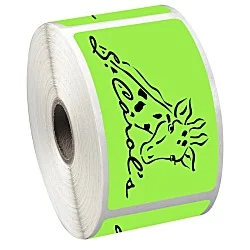 Sticker by the Roll - Rectangle - 2" x 3-1/2"