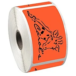 Sticker by the Roll - Rectangle - 2" x 3-1/2"