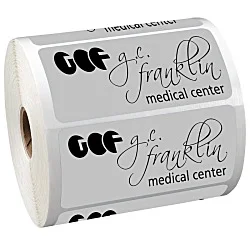 Sticker by the Roll - Rectangle - 2" x 4"