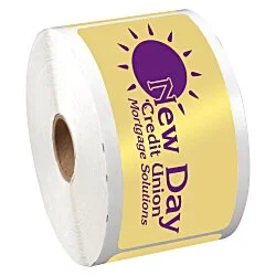 Sticker by the Roll - Rectangle - 2" x 4-5/8"