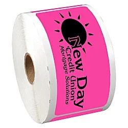 Sticker by the Roll - Rectangle - 2" x 4-5/8"