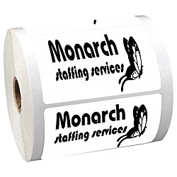 Sticker by the Roll - Rectangle - 2-3/8" x 3-3/4"