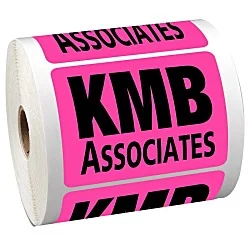 Sticker by the Roll - Rectangle - 2-3/4" x 3-3/4"