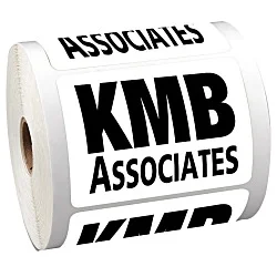 Sticker by the Roll - Rectangle - 2-3/4" x 3-3/4"