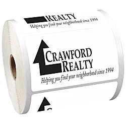 Sticker by the Roll - Rectangle - 2-1/2" x 4"