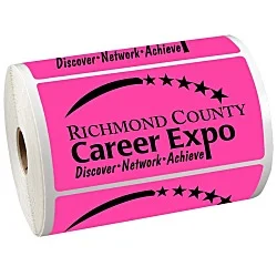 Sticker by the Roll - Rectangle - 2-3/4" x 5-1/4"