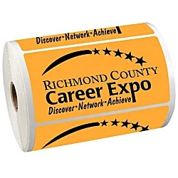 Sticker by the Roll - Rectangle - 2-3/4" x 5-1/4"