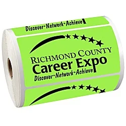 Sticker by the Roll - Rectangle - 2-3/4" x 5-1/4"