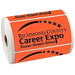 Sticker by the Roll - Rectangle - 2-3/4" x 5-1/4"