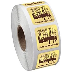 Sticker by the Roll - Square - 1" x 1"