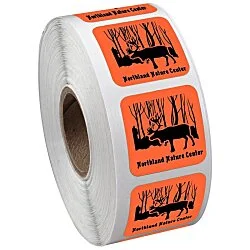 Sticker by the Roll - Square - 1" x 1"