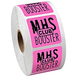Sticker by the Roll - Square - 1-1/2" x 1-1/2"
