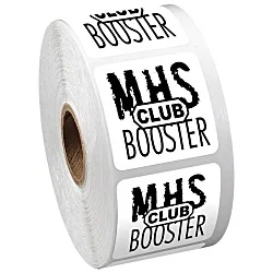 Sticker by the Roll - Square - 1-1/2" x 1-1/2"