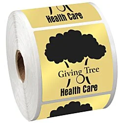 Sticker by the Roll - Square - 2-1/2" x 2-1/2"