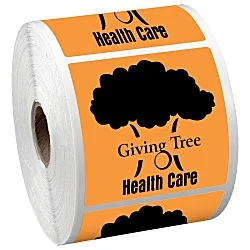 Sticker by the Roll - Square - 2-1/2" x 2-1/2"