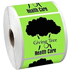 Sticker by the Roll - Square - 2-1/2" x 2-1/2"