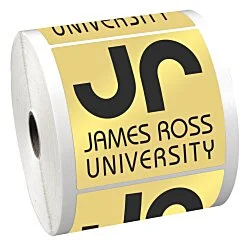 Sticker by the Roll - Square - 3-3/4" x 3-3/4"