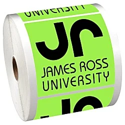 Sticker by the Roll - Square - 3-3/4" x 3-3/4"