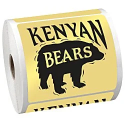 Sticker by the Roll - Square - 4" x 4"